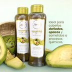 shampoo con Aguacate