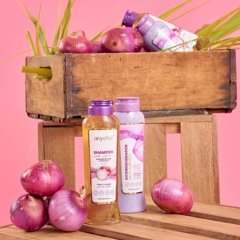 Shampoo con Cebolla