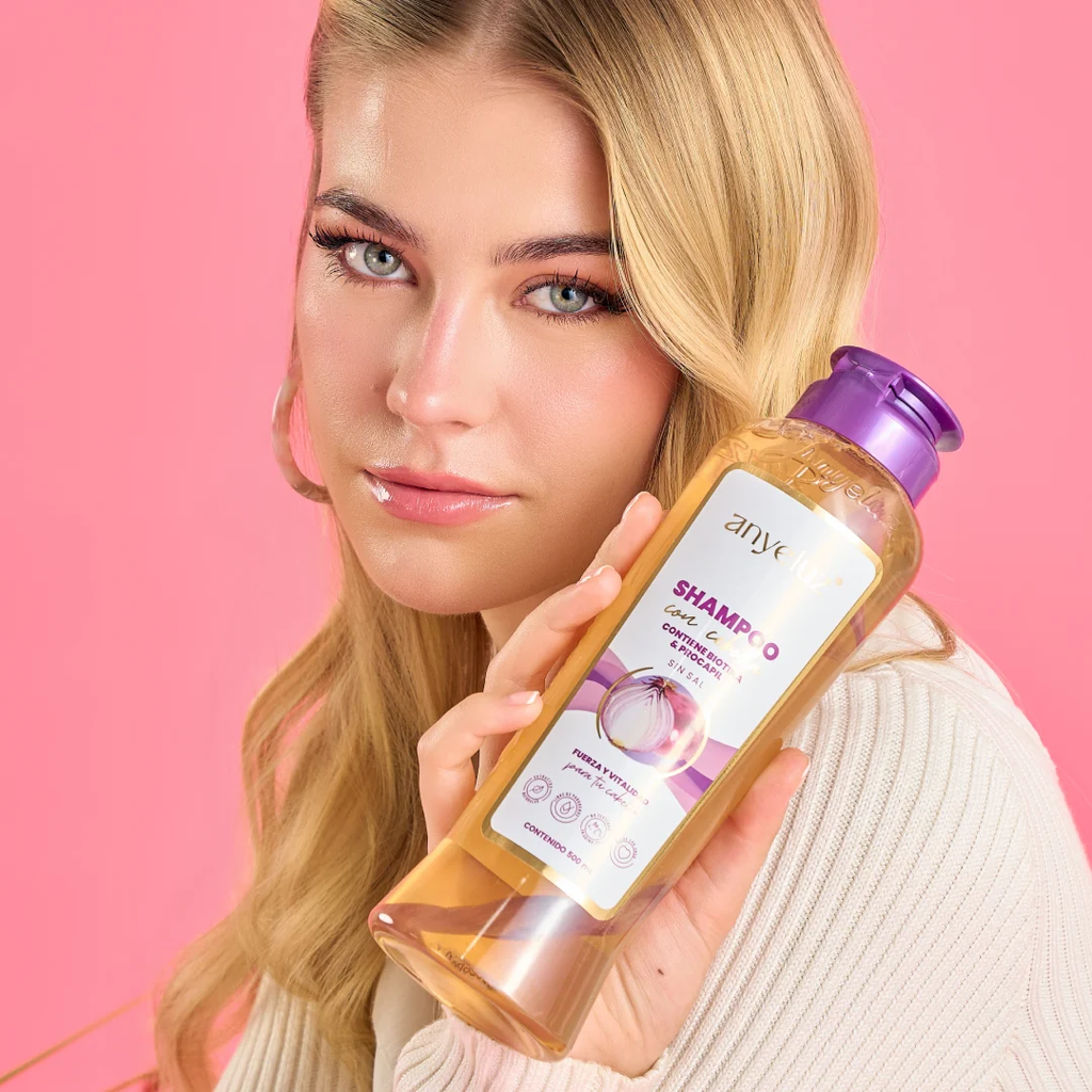 Shampoo con Cebolla