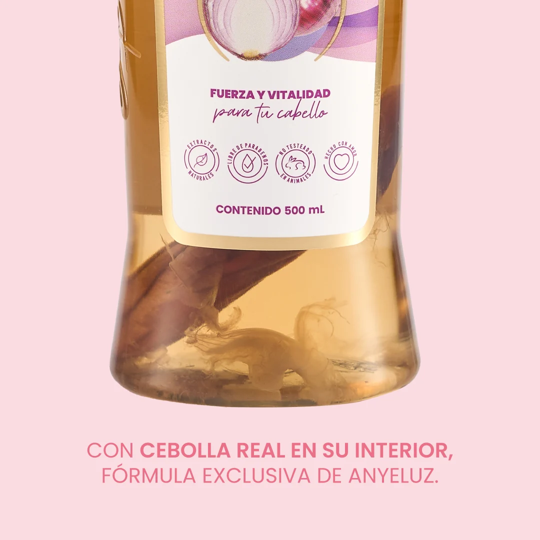 Shampoo con Cebolla