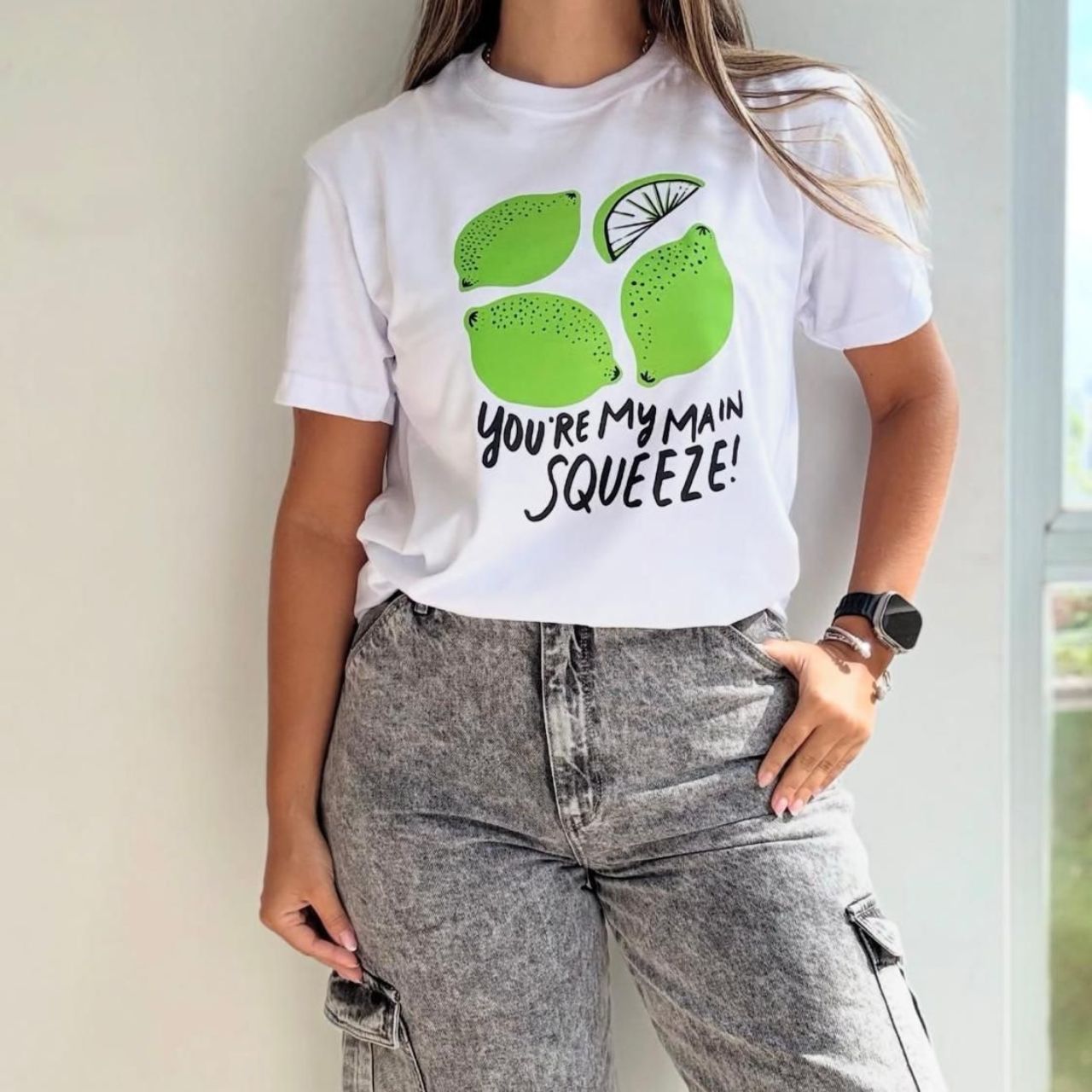Camiseta Básica | Estampado Frutal vintage