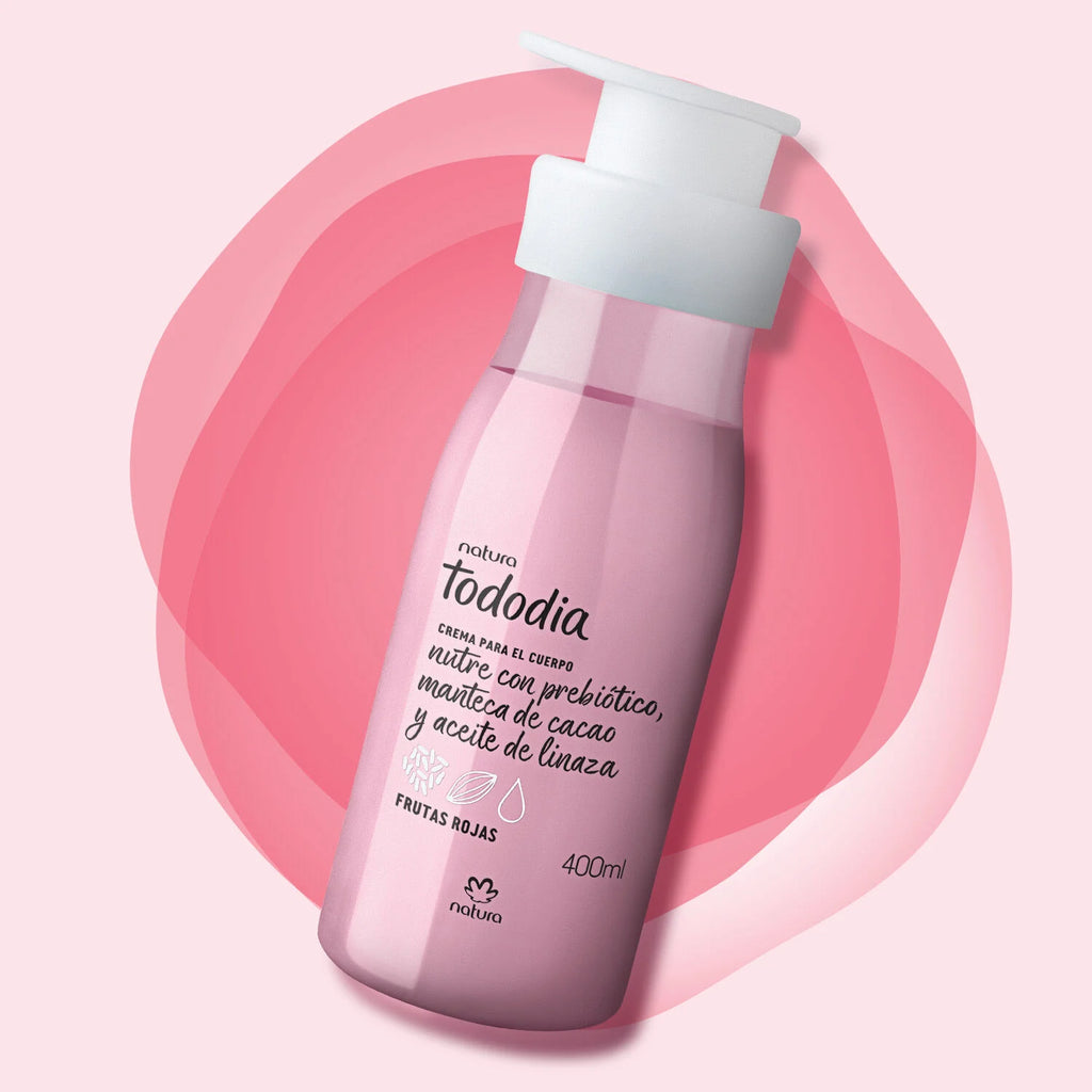 Crema nutritiva corporal Tododia frutas rojas