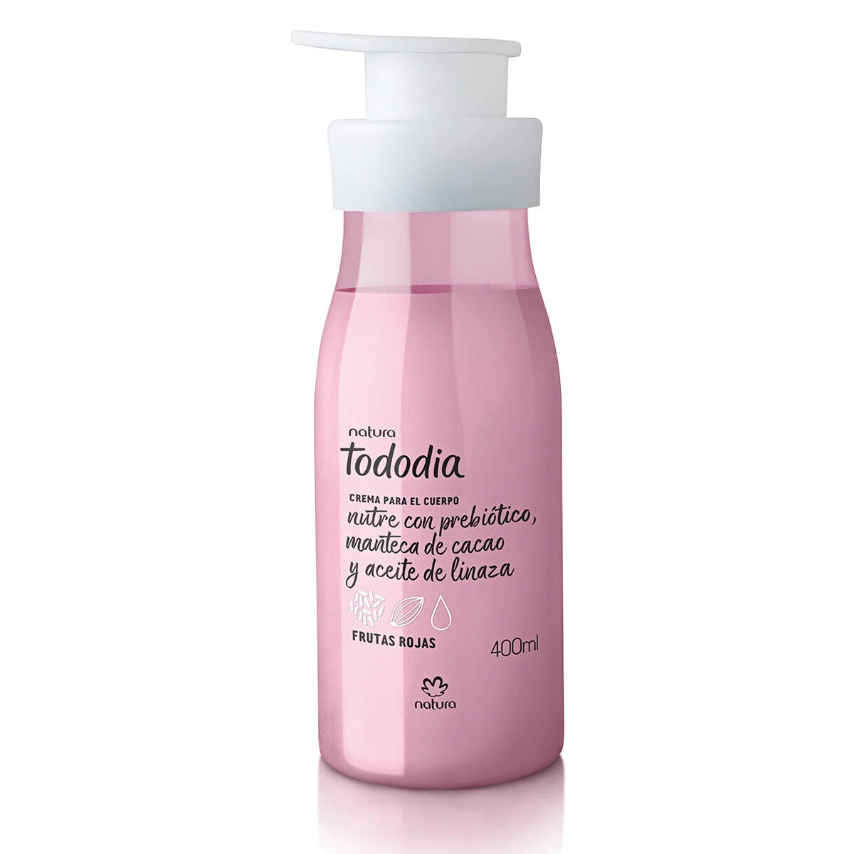 Crema nutritiva corporal Tododia frutas rojas