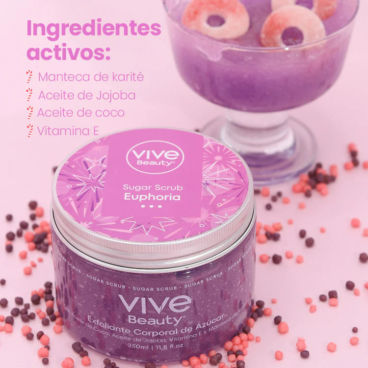 Exfoliante de Azúcar Euphoria 350 ml